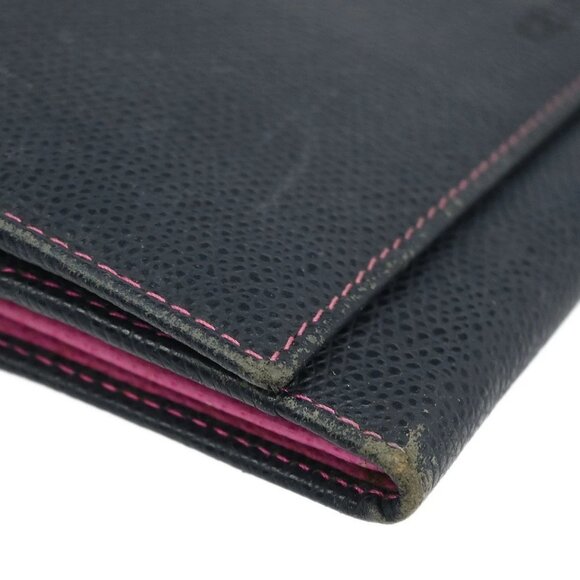 Celine Navy Leather Wallet P-05-2 116120 - Picture 4 of 10